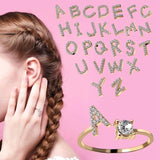 Bling Letter Ring
