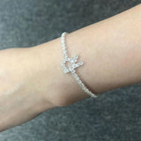 Bling Letter Bracelet