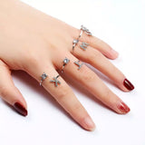 Bling Letter Ring