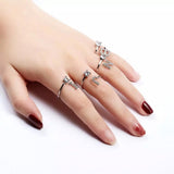 Bling Letter Ring