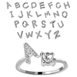 Bling Letter Ring
