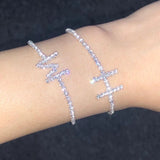Bling Letter Bracelet