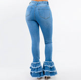 High Waisted Flare Jeans